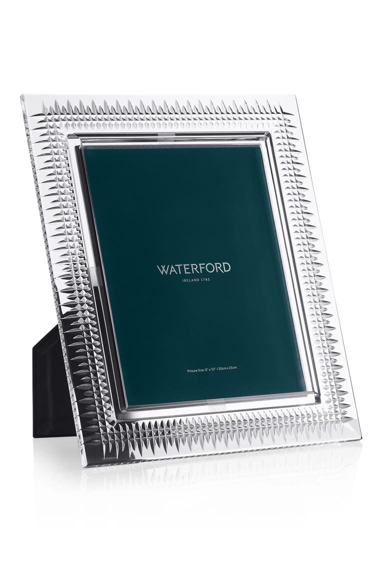 Lismore Diamond Crystal Picture Frame, Main, color, CLEAR