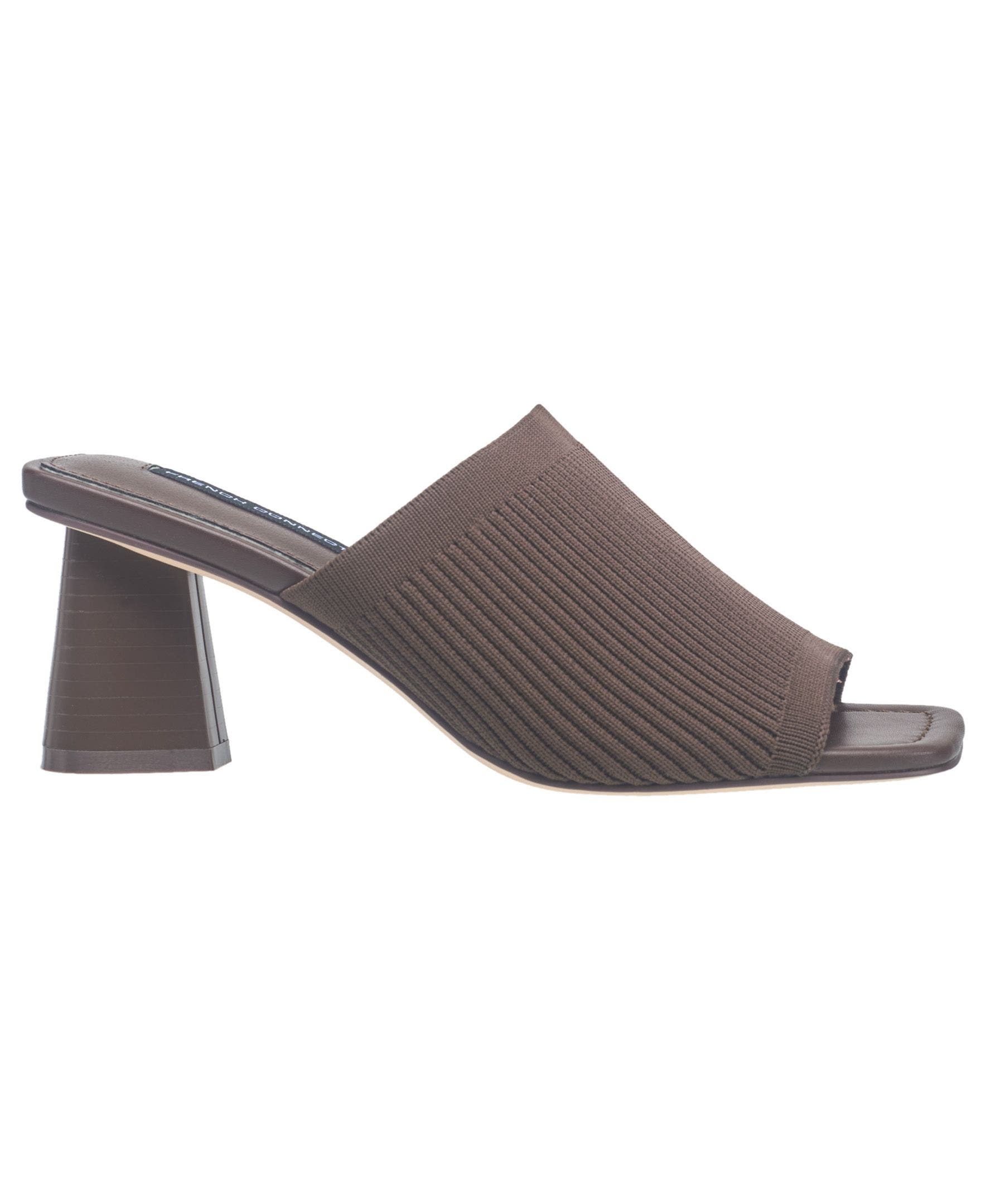 Styles Knit Stretch Mule, Alternate, color, CHOCOLATE