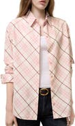 Burberry Relaxed Fit Check Cotton Shirt