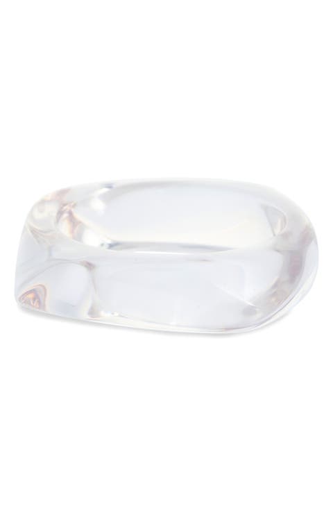Chunky Resin Bangle Bracelet