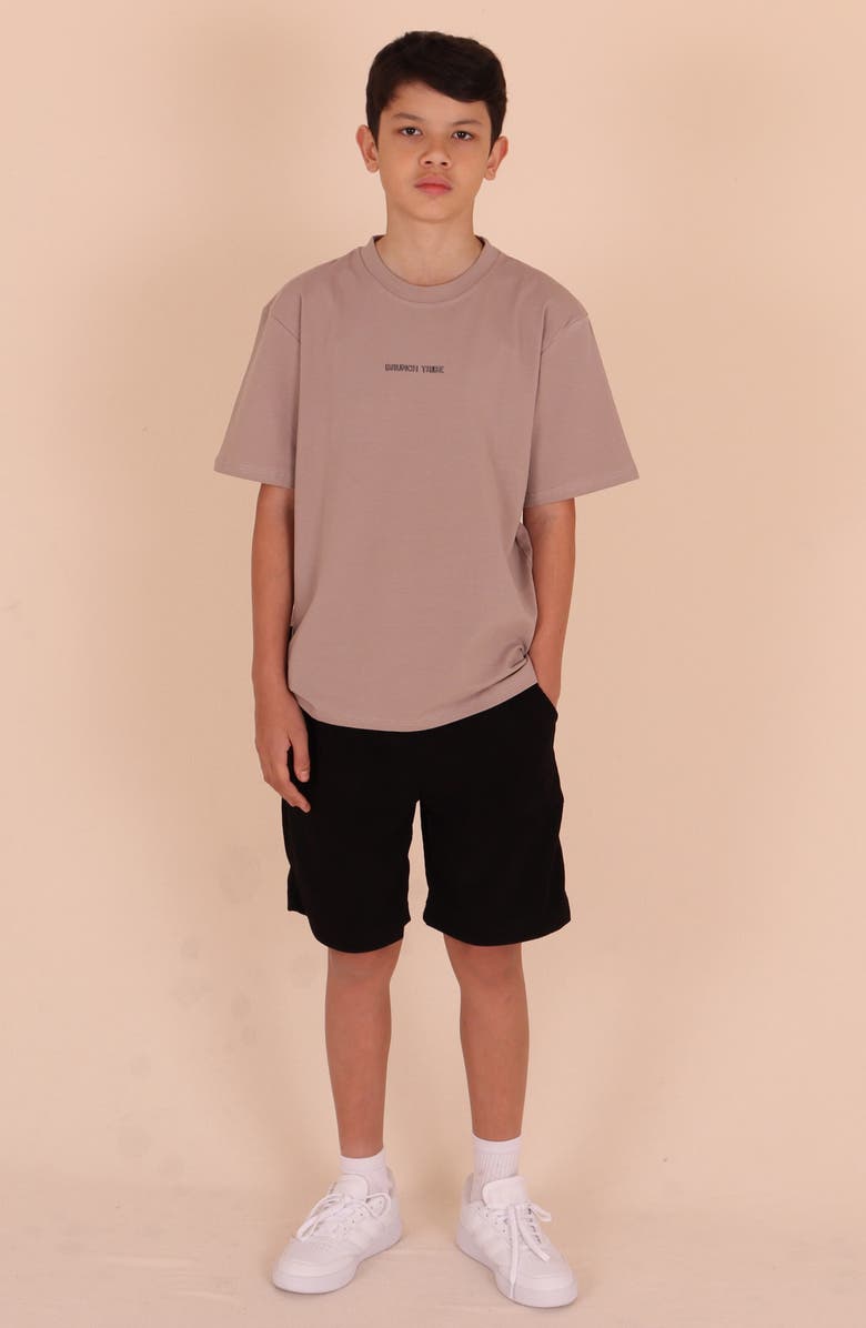 TINY TRIBE Kids' Brunch Tribe Graphic T-Shirt, Alternate, color, Clay