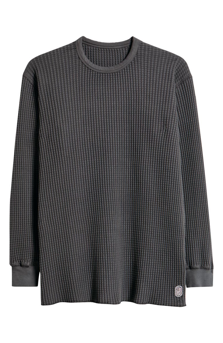 STANDARD ISSUE Thermal Knit Long Sleeve T-Shirt, Alternate, color, Vintage Black