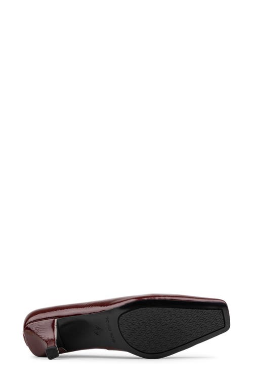 Donald Pliner Kimbra Square Toe Pump In Burgundy