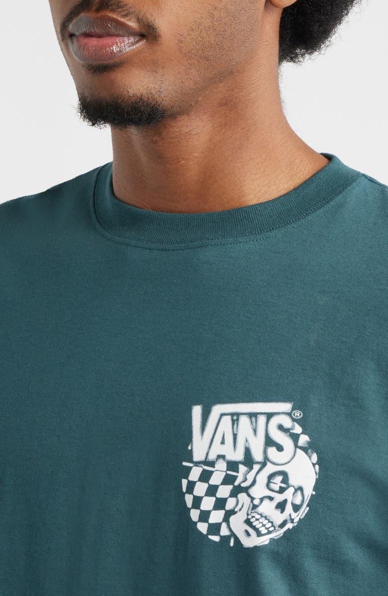 Vans Representative Cotton Graphic T-Shirt, Alternate, color, Mystic Moss