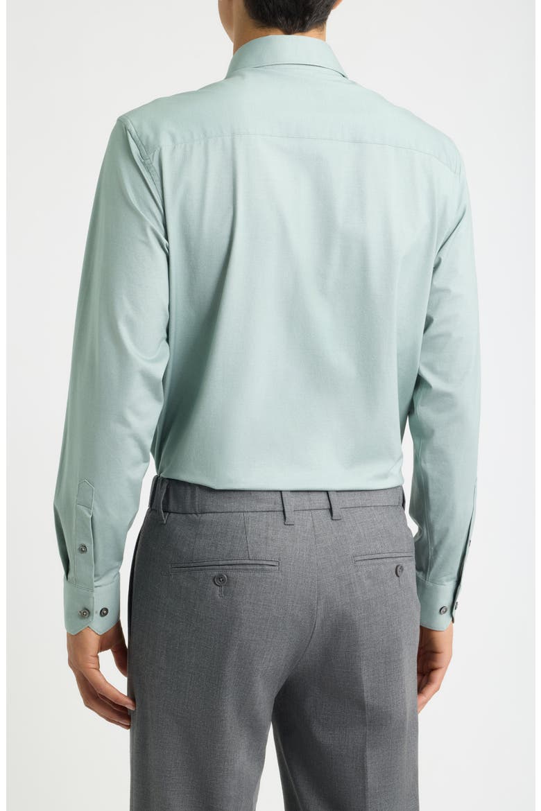 Jimmy OoohCotton® Long Sleeve Performance Shirt, Alternate, color, AVOCADO