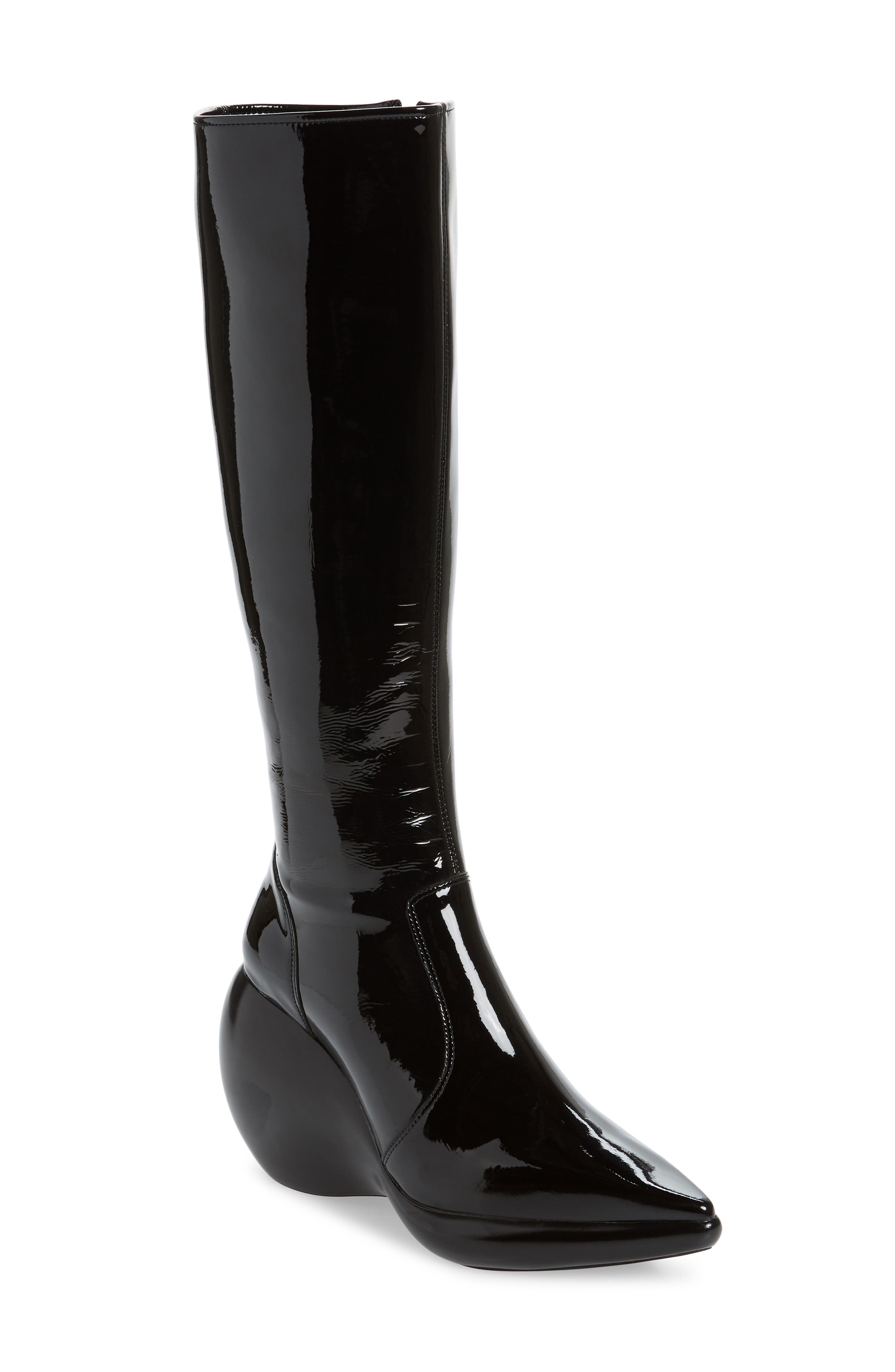 Jeffrey Campbell Rhombus Knee High Boot, Main, color, 