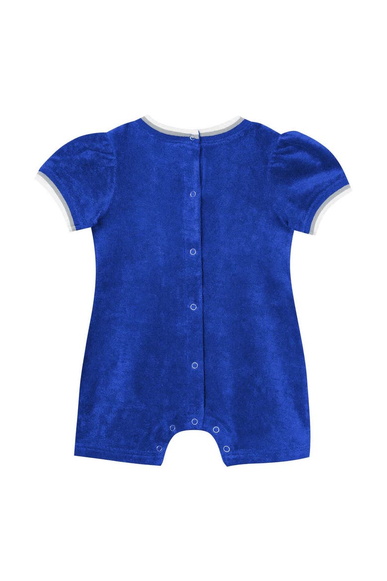 Girls Infant Outerstuff Royal Los Angeles Dodgers Wind-Up Coverall, Alternate, color, Royal