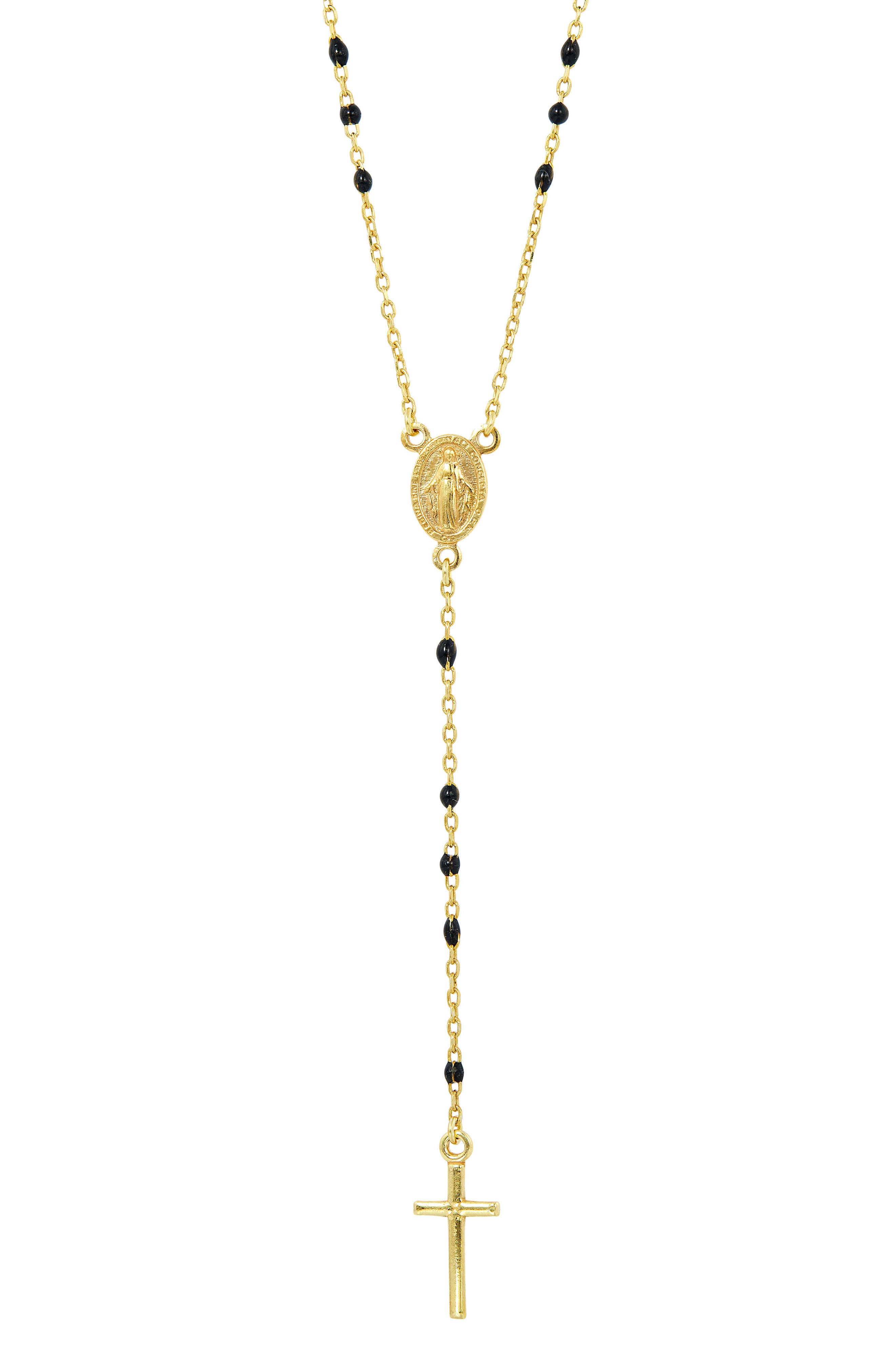 SAVVY CIE JEWELS Enamel Dot Rosary