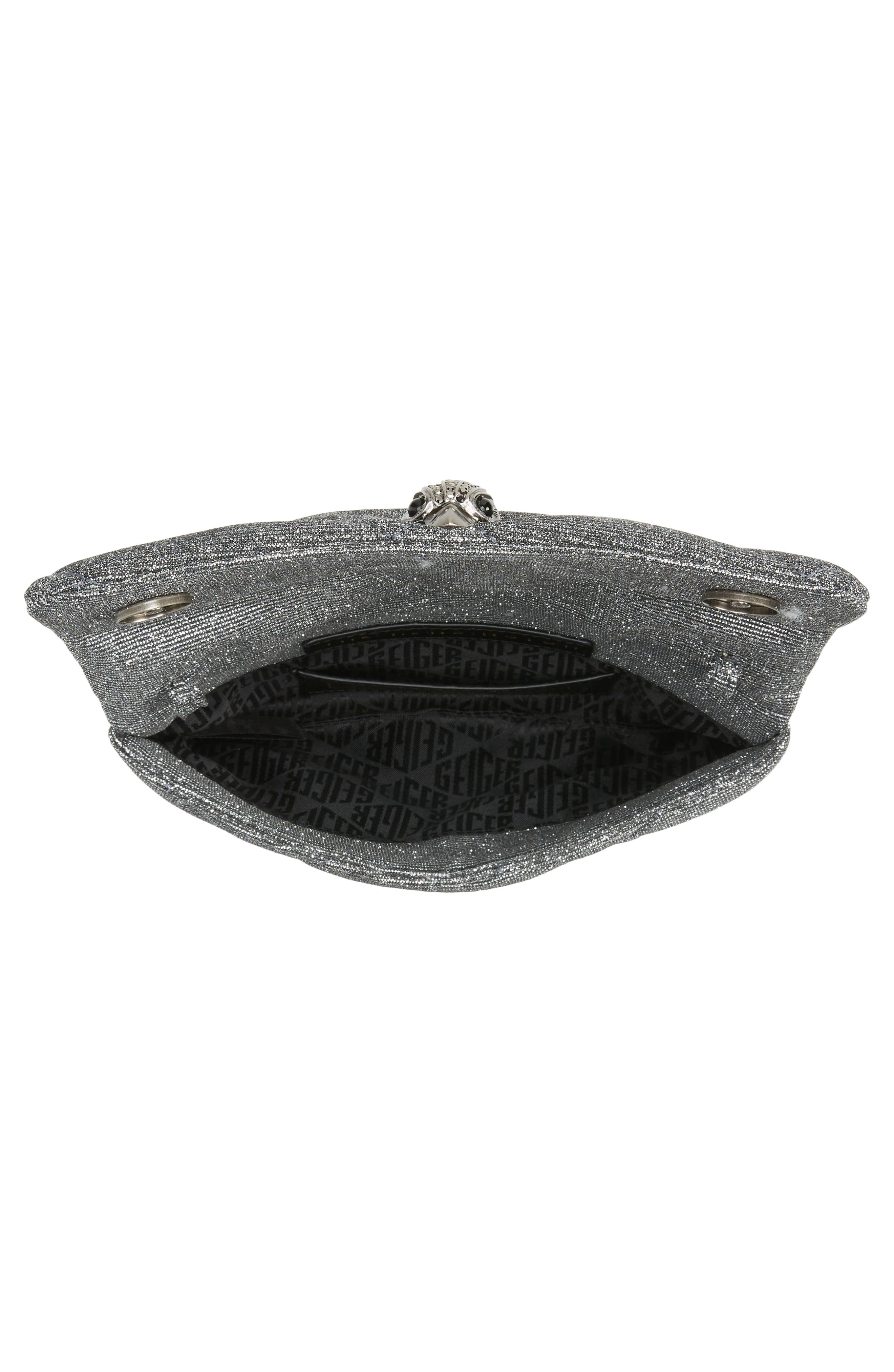 Kensington Quilted Crossbody Bag, Alternate, color, SILVER