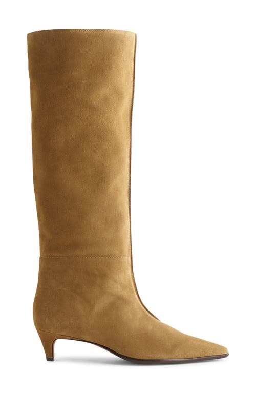 Madewell The Emilie Knee High Boot In Neutral