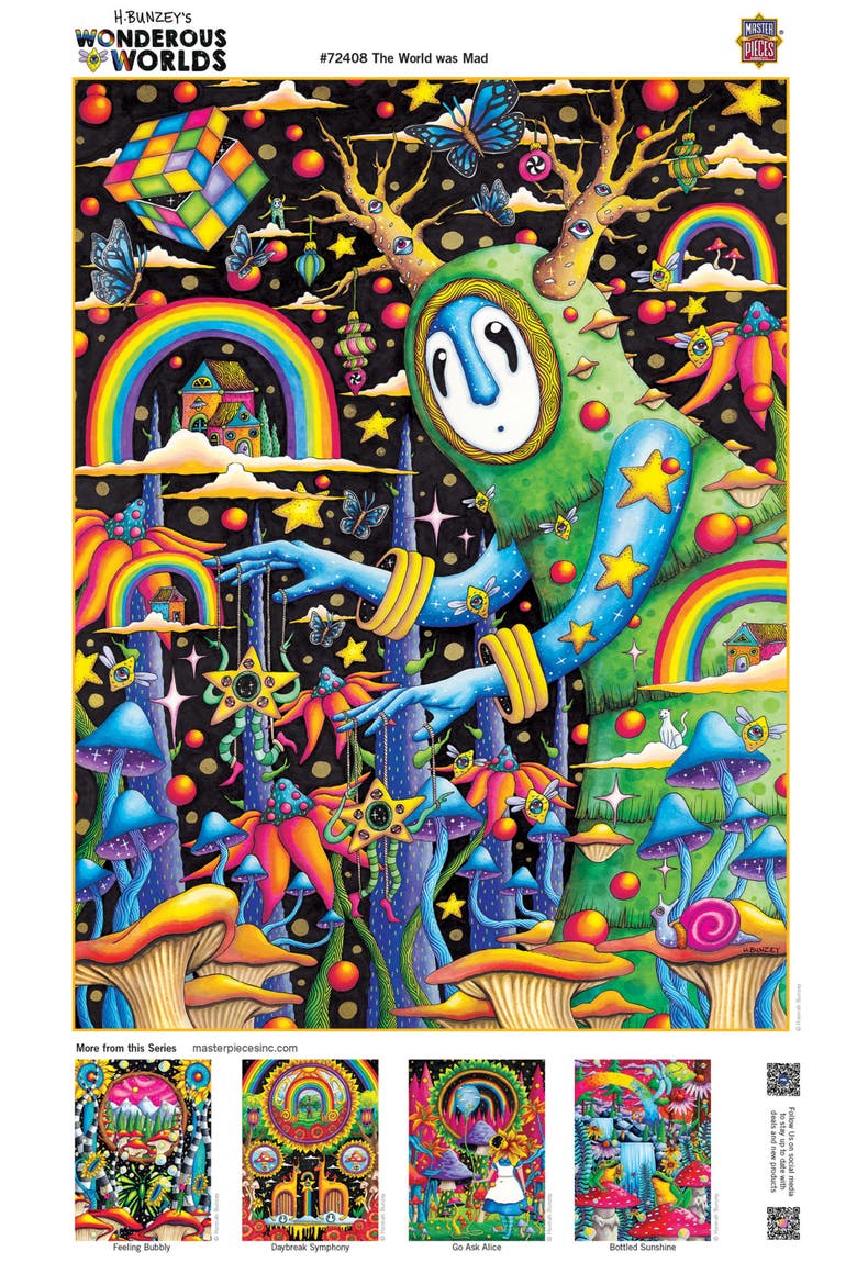 The World Was Mad 1000 Piece Puzzle, Alternate, color, Multicolor