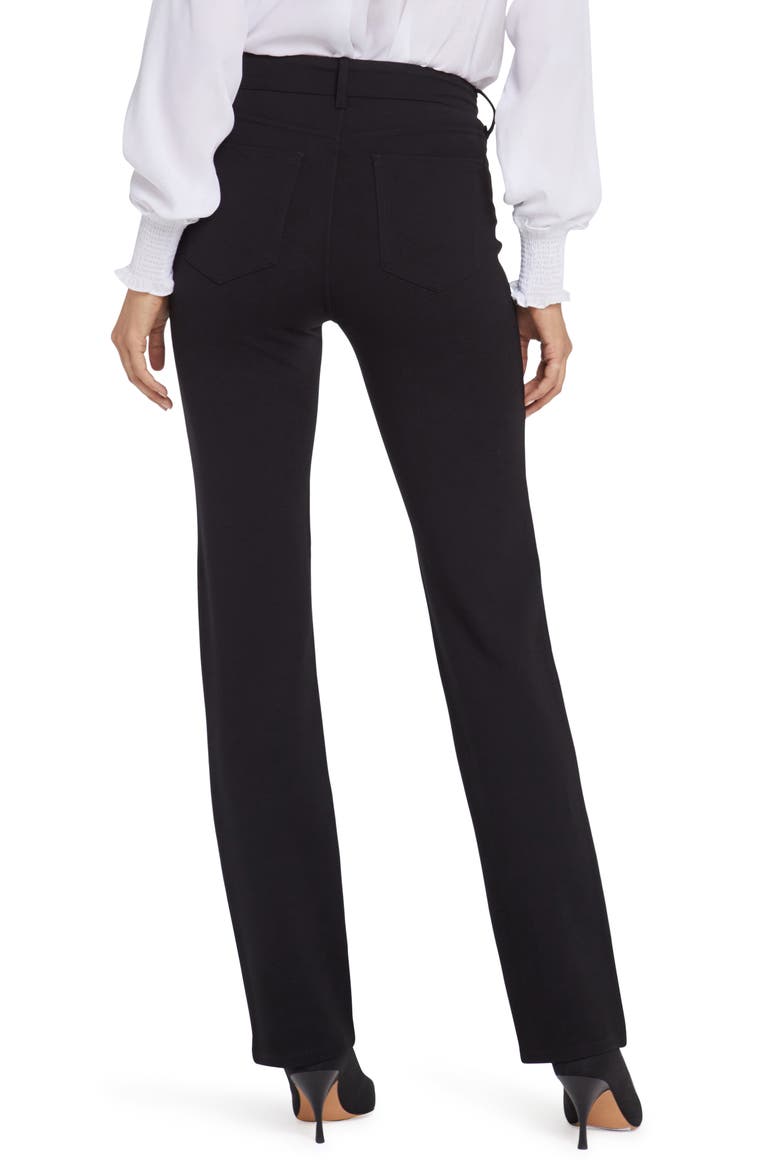 Sculpt-Her™ Marilyn Straight Leg Pants, Alternate, color, BLACK