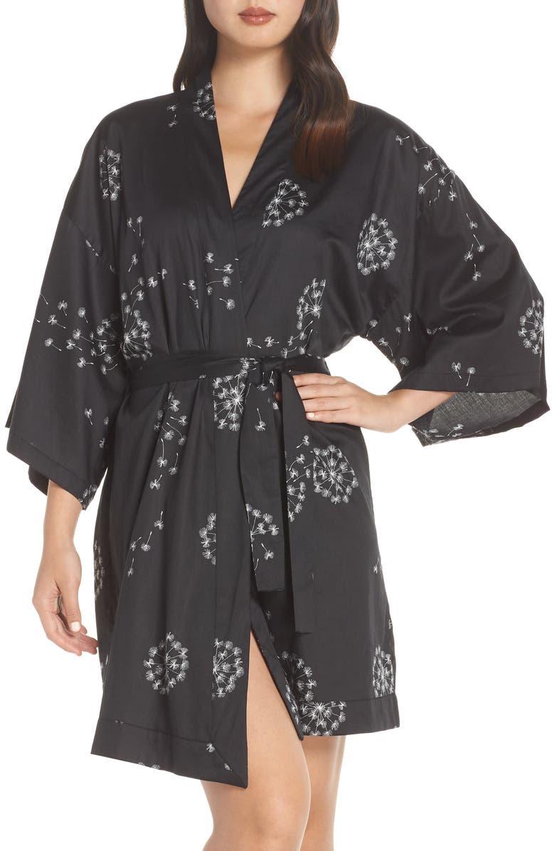 Chalmers Margaux Short Cotton Robe, Main, color,