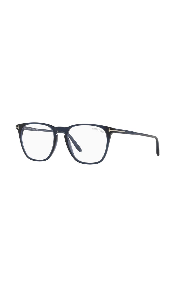 TOM FORD 52mm Round optical glasses, Main, color, Blue