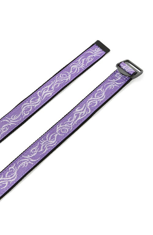 Cotton On Cable Belt In Purple