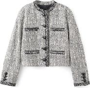 MANGO Tweed Jacket