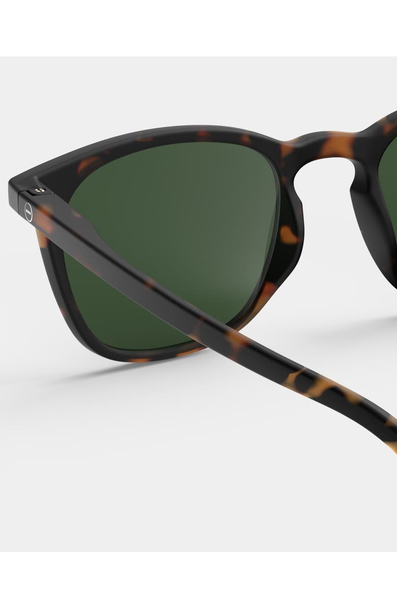 IZIPIZI #E 49mm Trapeze Sunglasses, Alternate, color, Tortoise