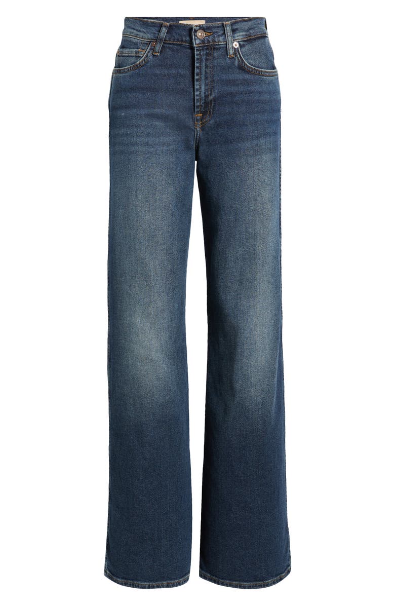 7 For All Mankind Lotta Wide Leg Jeans, Alternate, color, Cisco