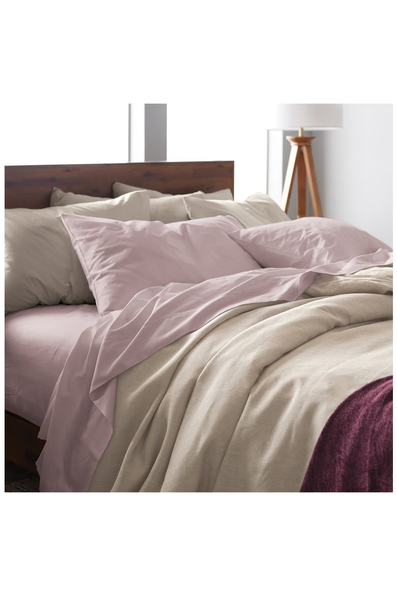 Deep Pocket 4-Piece Sheet Set, Alternate, color, ROSE
