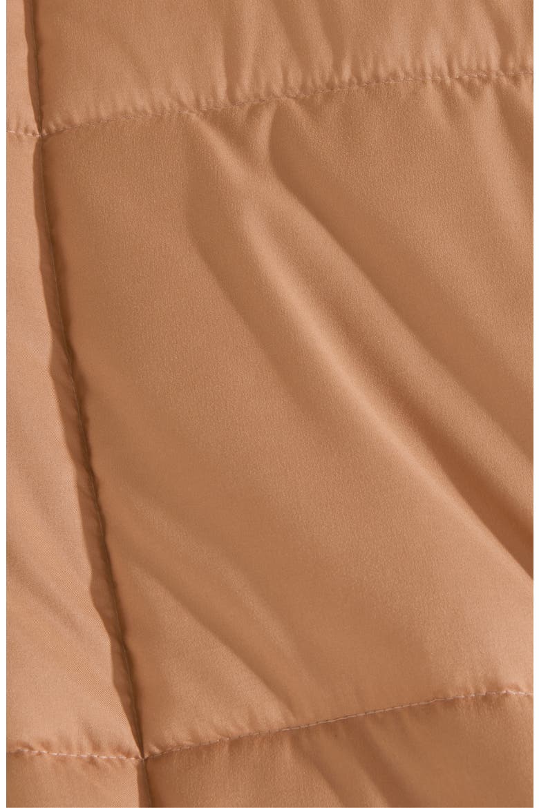 Reversible Comforter Set, Alternate, color, ALMOND SOLID / SAND SOLID