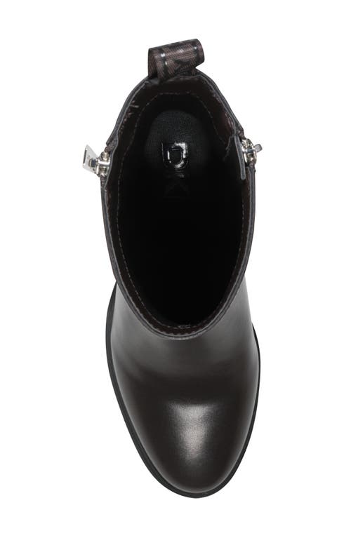 Dkny Talley Platform Bootie In Black