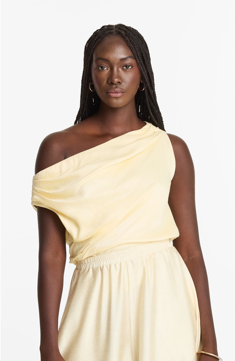 DIARRABLU Alba Off-Shoulder Top Winter Blanc Fsc<sup>®</sup> Certified Viscose, Alternate, color, Winter Blanc