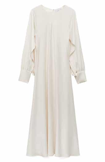 Split Sleeve A-Line Dress