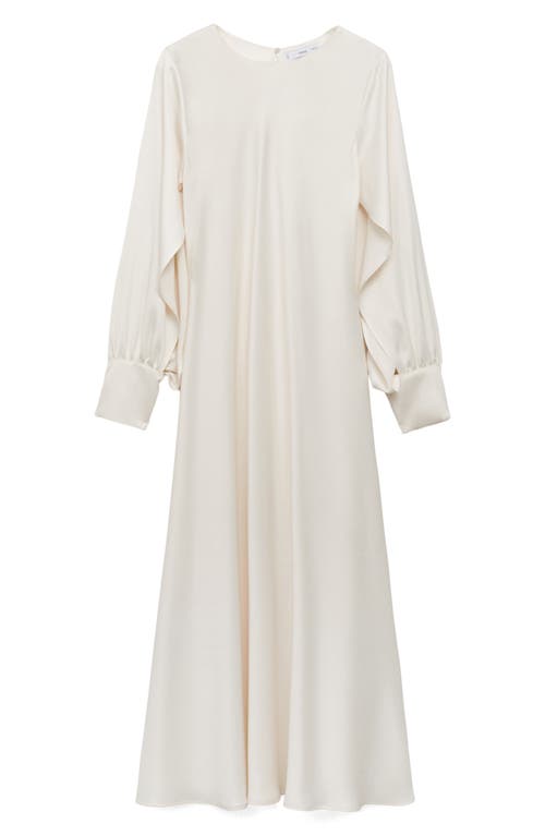 Mango Split Sleeve A-line Dress