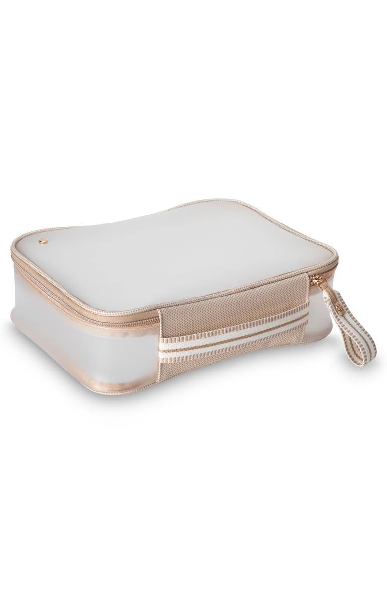 Stephanie Johnson Jumbo Makeup Case, Alternate, color, White