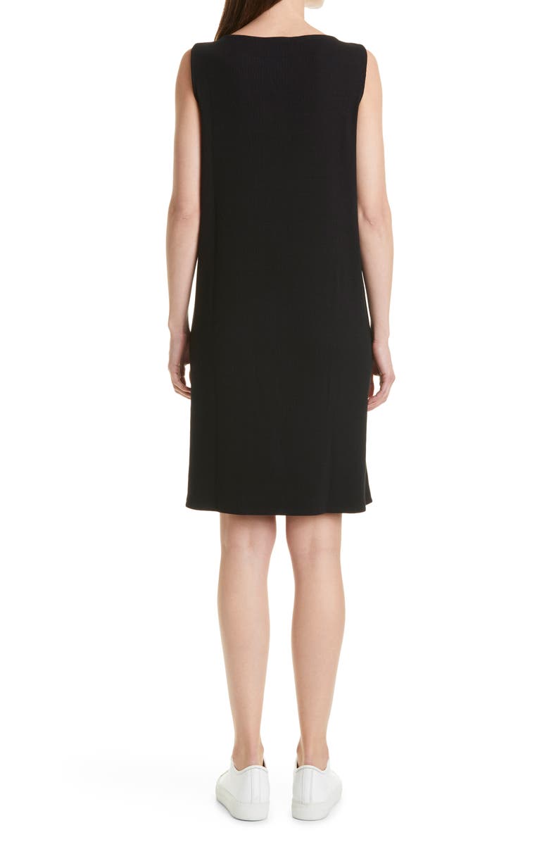 Eileen Fisher Bateau Neck Shift Dress, Alternate, color,