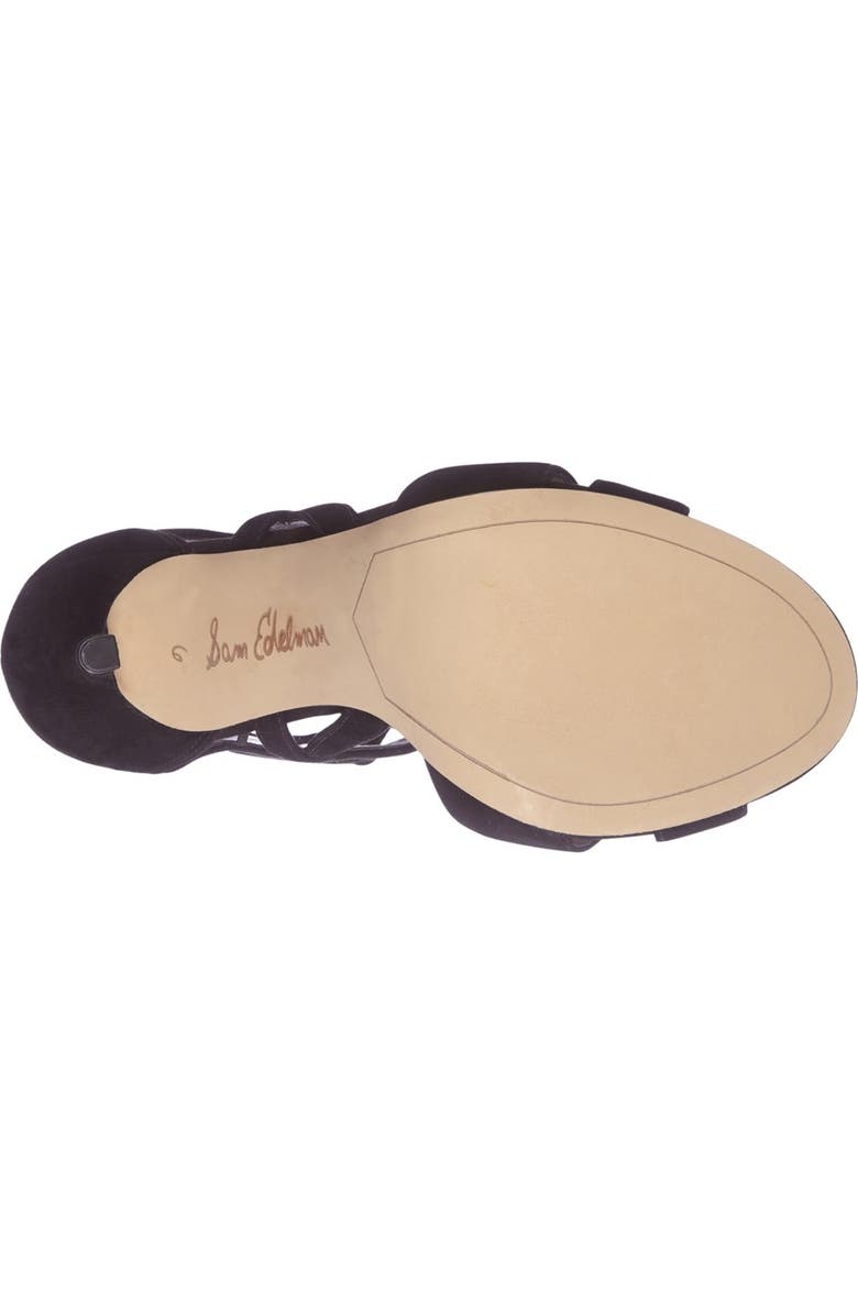 Sam Edelman 'Azela' Tasseled Lace-Up Sandal, Alternate, color,