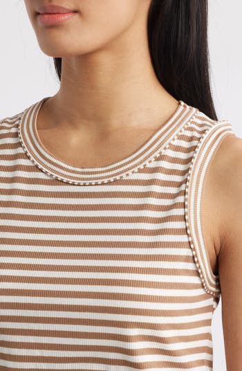 Stripe Rib Tank