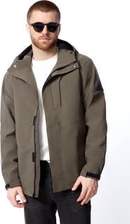 Alpine North Hudson - Waterproof Hooded Rain Jacket