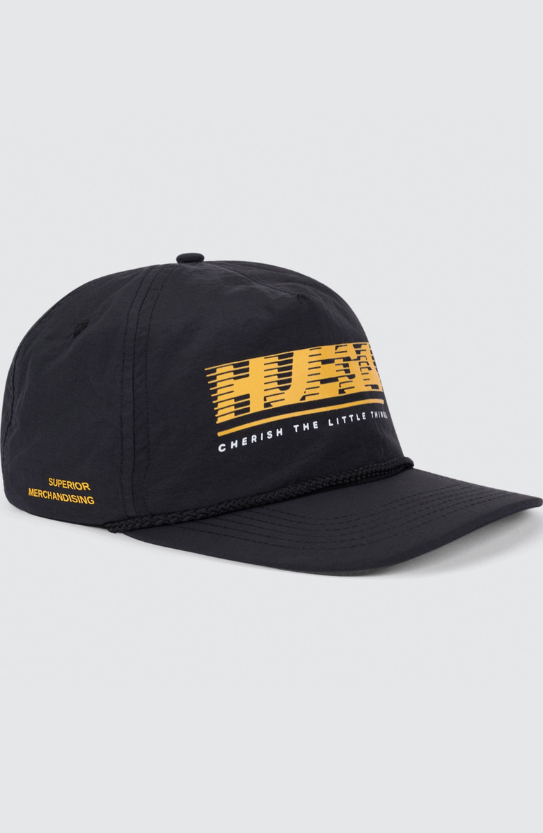 Huega House Tidal Nylon Hat, Alternate, color, Black