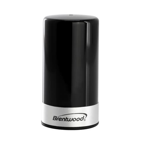 Portable Automatic Vacuum Wine Preserver Black