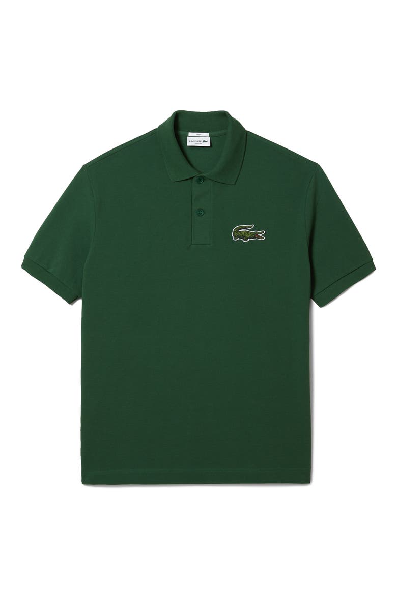 Gender Inclusive Solid Cotton Polo Shirt, Main, color, 132 VERT