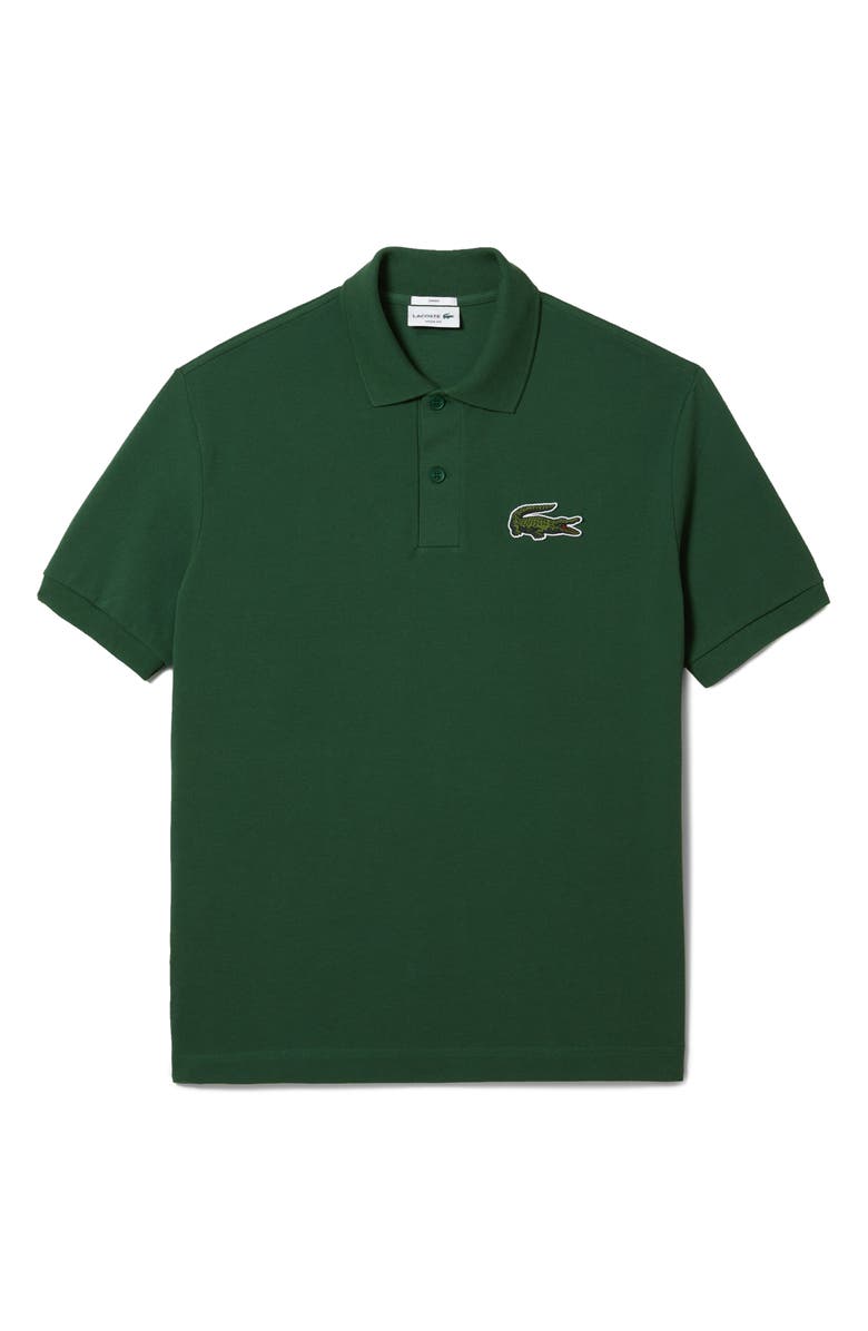 Lacoste Gender Inclusive Solid Cotton Polo Shirt, Main, color,