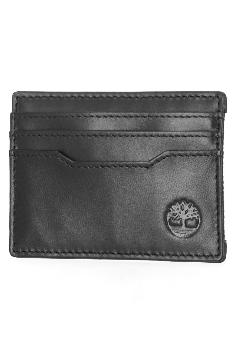 Magnetic Card Wallet, Alternate, color, BLACK