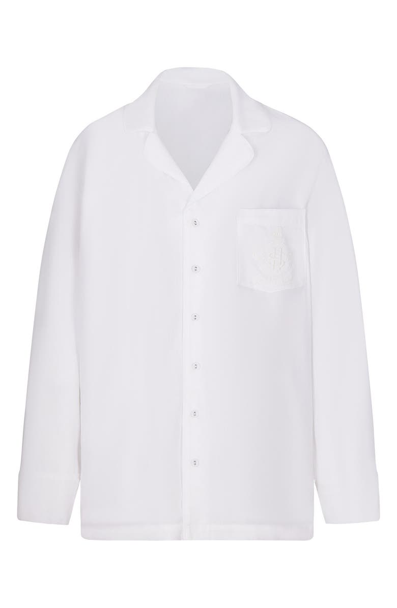 SKIMS Hotel SKIMS Button-Up Top, Alternate, color,