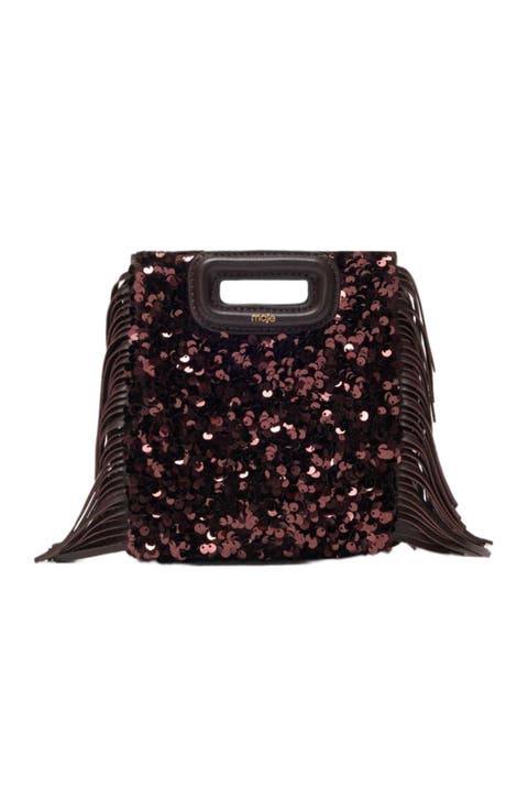 Sequin M mini bag