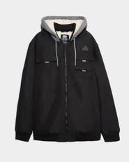 ECKO Triple threat faux shearling Bomber Jacket
