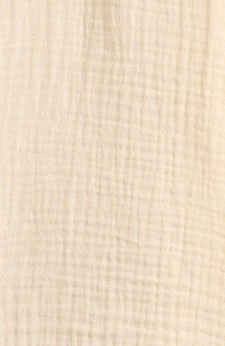 NEXT Kids' Double Cloth Cotton Button-Up Shirt & Shorts Set, Alternate, color, Neutral