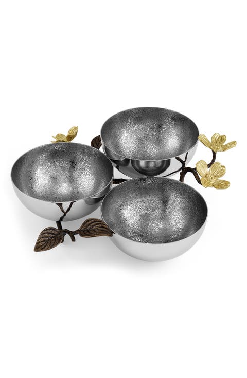 Dogwood Set of 3 Serving Bowls