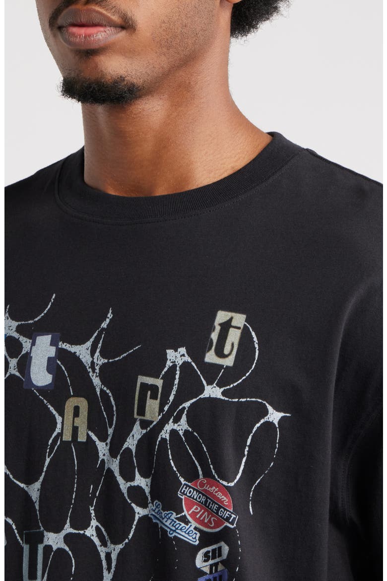 Start to Finish Graphic T-Shirt, Alternate, color, BLACK
