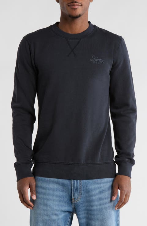 Washed Logo Fleece Sweatshirt