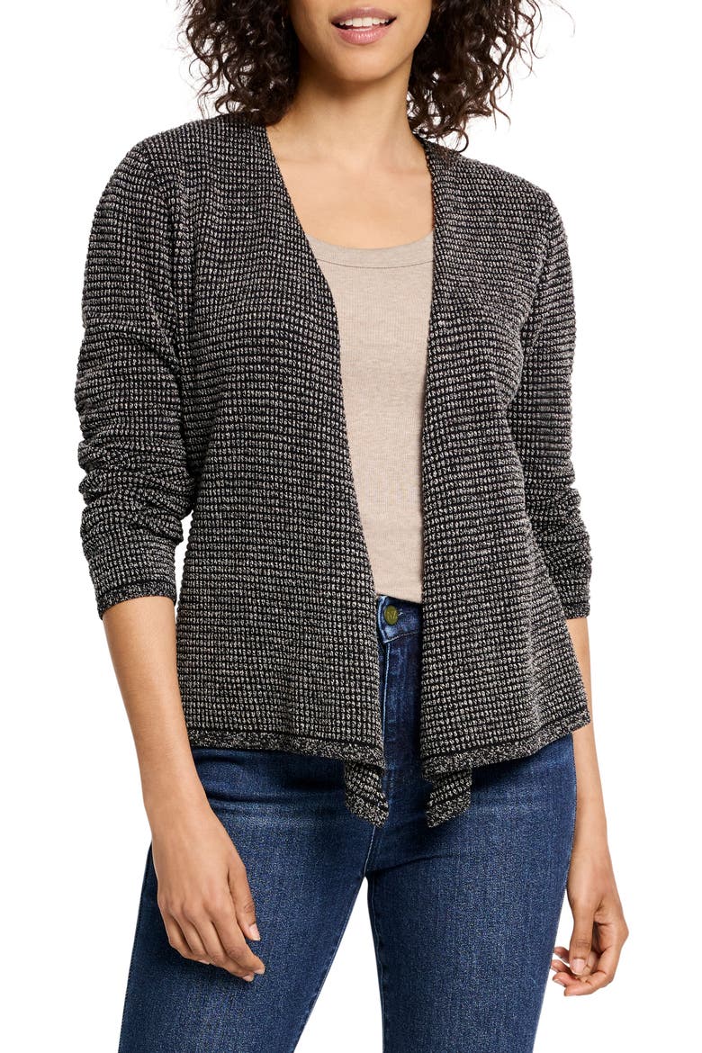 Pixel 4-Way Cotton Blend Convertible Cardigan, Main, color, NEUTRAL MULTI
