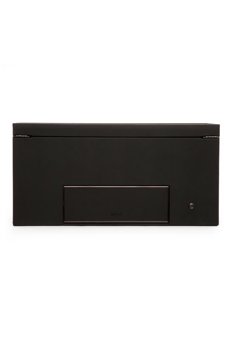 Axis Triple Watch Winder with Storage, Alternate, color, POWDER COAT