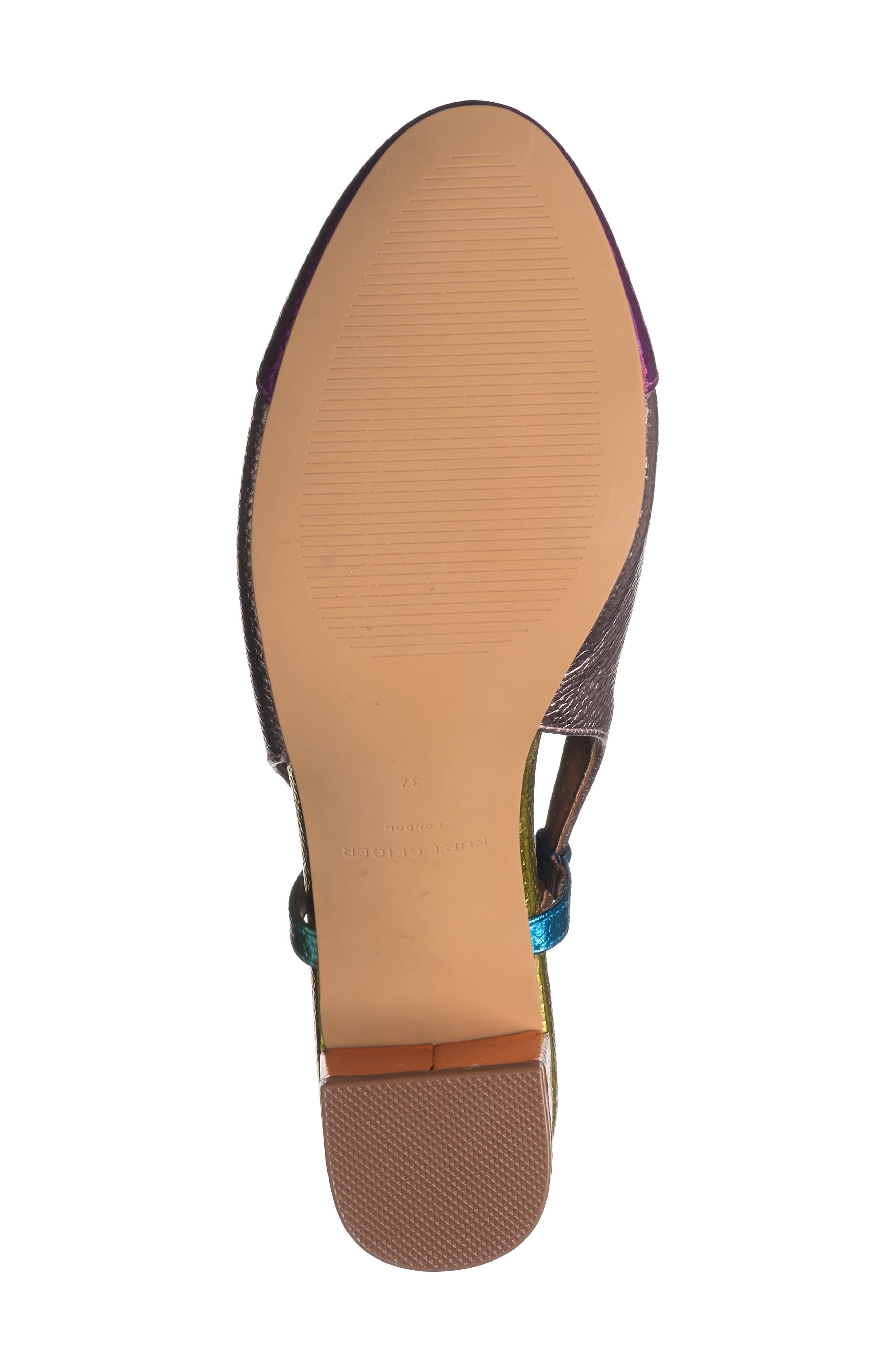 Kurt Geiger London Sloane Slingback Pump, Alternate, color, Pink Multi