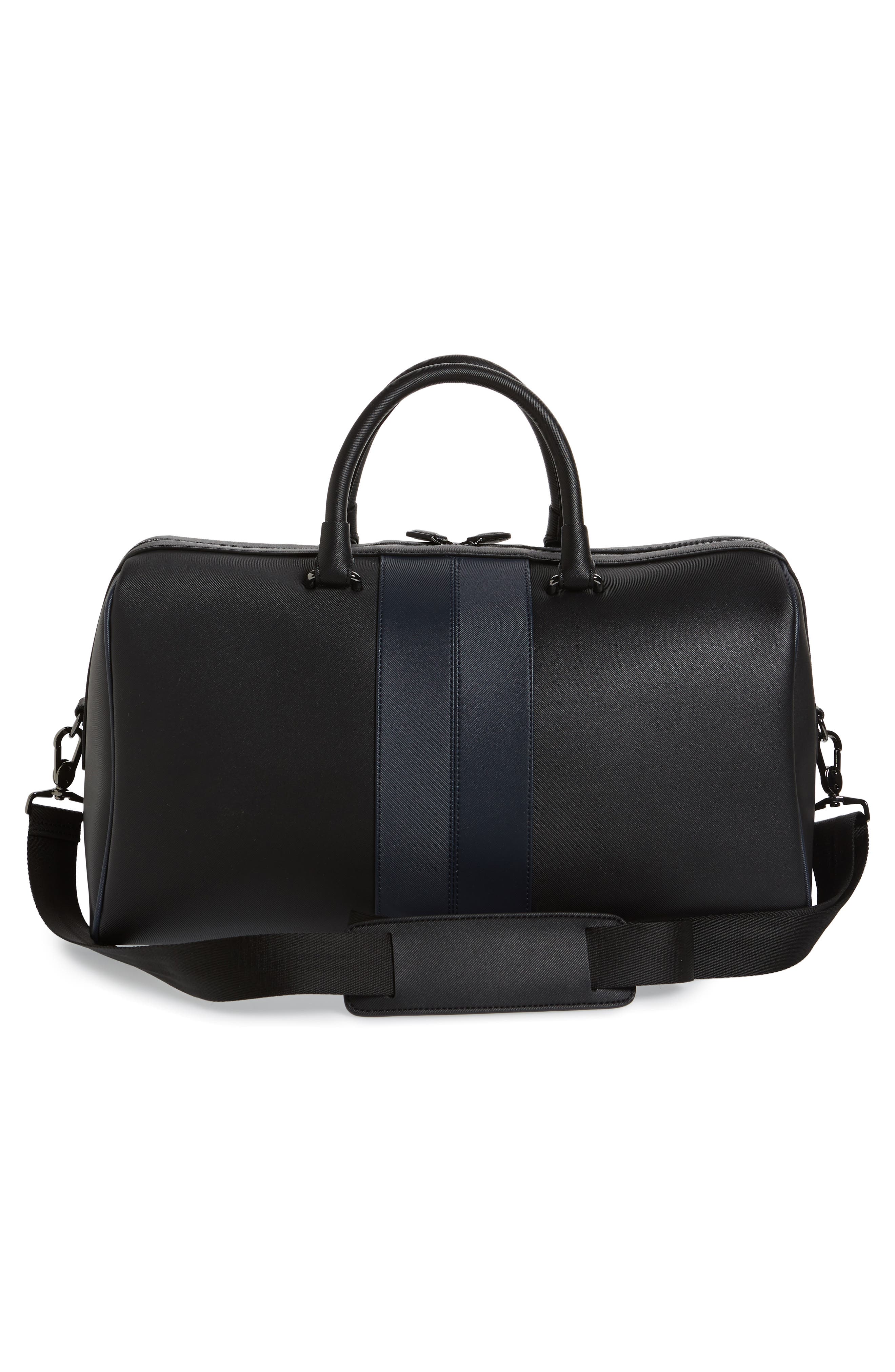 Ted Baker London Faux Leather Duffle Bag, Alternate, color, 