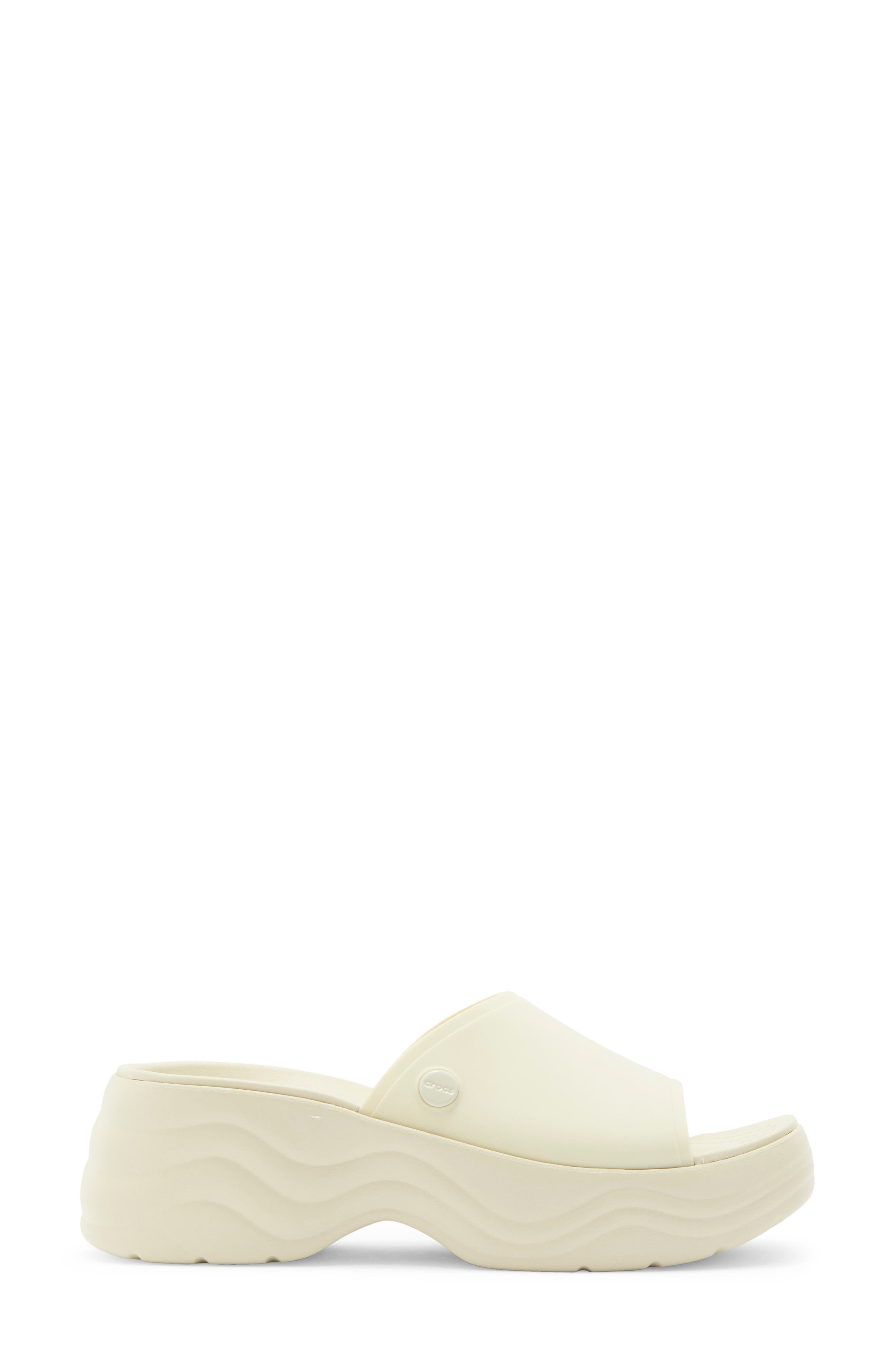 Skyline Slide Sandal, Alternate, color, BONE